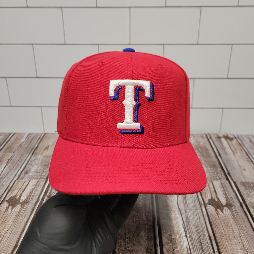 Sports Specialties Texas Rangers Vintage Plain Logo Wool Adjustable Snapback Hat